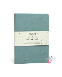 CIAK Mate Soft Cover Notebook - Medium (B6) - Ruled Pages - Aqua