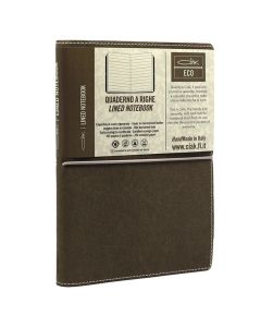 CIAK Natural Notebook - Large (A5) - Ruled - Coffee