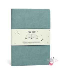 CIAK Mate Soft Cover Notebook - Large (A5) - Ruled Pages - Aqua