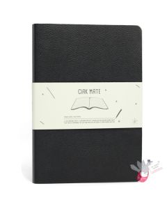 CIAK Mate Soft Cover Notebook - Large (A5) - Ruled Pages - Black