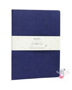 CIAK Mate Soft Cover Notebook - A4 - Ruled Pages - Navy Blue