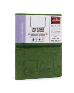 CIAK Travel Notebook - Medium (B6) - Plain/Ruled Pages - Green