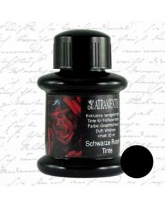 DE ATRAMENTIS Fountain Pen Ink 35mL - Black Roses Fragrance  - Dark Grey Colour