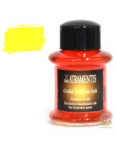 DE ATRAMENTIS Fountain Pen Ink 35mL - Gold Yellow 