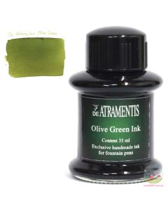 DE ATRAMENTIS Fountain Pen Ink 35mL - Olive Green