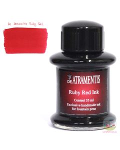 DE ATRAMENTIS Fountain Pen Ink 35mL - Ruby Red