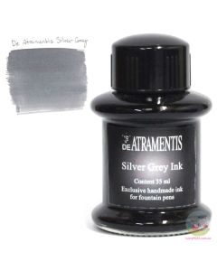 DE ATRAMENTIS Fountain Pen Ink 35mL - Silver Grey