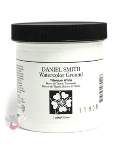DANIEL SMITH Watercolour Ground - Titanium White - 473mL