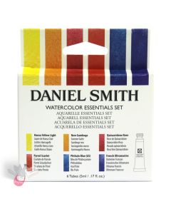 DANIEL SMITH Essentials Watercolour 5mL Set - 6 Colours