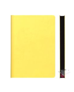 DAYCRAFT Signature Notebook Soft Cover - Ruled (A5) - Yellow