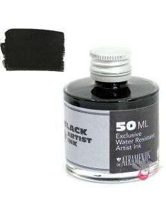 DE ATRAMENTIS Permanent Artist Ink 50mL - Black