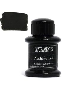 DE ATRAMENTIS Archive Fountain Pen Ink 45mL - Black