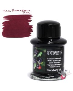 DE ATRAMENTIS Fountain Pen Ink 35mL - Blackberry Fragrance - Blackberry Colour