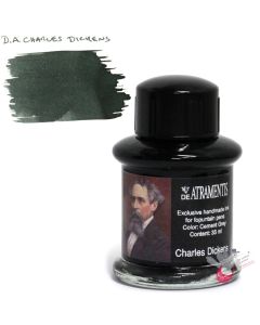 DE ATRAMENTIS Fountain Pen Ink 35mL - Charles Dickens - Cement Grey