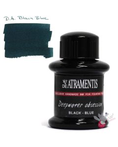 DE ATRAMENTIS Deepwater Obsession Fountain Pen Ink 35mL - Black Blue