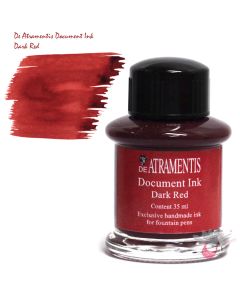DE ATRAMENTIS Permanent Document Ink 35mL - Dark Red