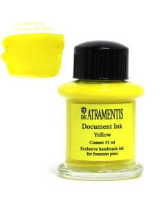 DE ATRAMENTIS Permanent Document Ink 45mL - Yellow