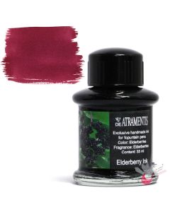 DE ATRAMENTIS Fountain Pen Ink 35mL - Elderberry Fragrance - Elderberry Colour