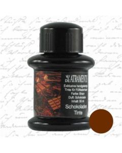 DE ATRAMENTIS Fountain Pen Ink 45mL - Chocolate Fragrance  - Brown Colour