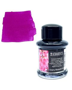 DE ATRAMENTIS Fountain Pen Ink 45mL - Cherry Blossom Fragrance  - Cherry Blossom Colour