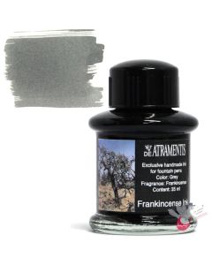 DE ATRAMENTIS Fountain Pen Ink 35mL - Frankincense Fragrance - Grey Colour 
