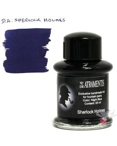 DE ATRAMENTIS Fountain Pen Ink 35mL - Sherlock Holmes - Night Blue