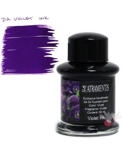 DE ATRAMENTIS Fountain Pen Ink 35mL - Violet Fragrance - Violet Colour