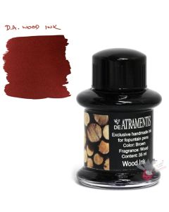 DE ATRAMENTIS Fountain Pen Ink 35mL - Wood Fragrance - Brown Colour