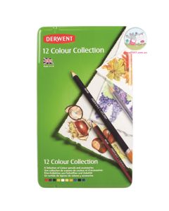 DERWENTŠ—ç’£Î¢ Colour Collection Tin 12 Asst
