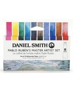 DANIEL SMITH Pablo Ruben's Master Artist Watercolour Set - 5mL x 10 Colours