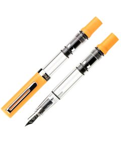 TWSBI Eco-T Fountain Pen - Saffron - 1.1 Italic (stub) Nib