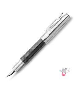 FABER-CASTELL e-motion  Fountain Pen (includes converter) - Parquet - Black