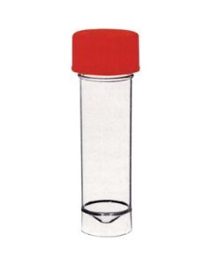 Ink Vial (Empty) with Red Cap 25mL - 3 Pack