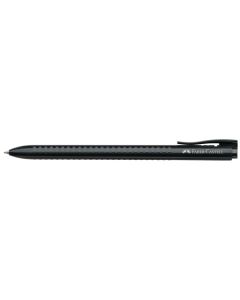 FABER-CASTELL 2022 Grip Ballpoint Pen - Black (Black Clip)