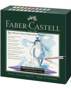 FABER-CASTELL Albrecht Durer Watercolour Marker- Set 20