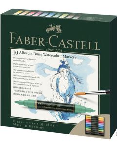 FABER-CASTELL Albrecht Durer Watercolour Marker- Set 10