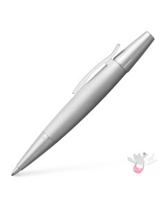 FABER-CASTELL e-motion - Pure Silver - Twist Ball Pen