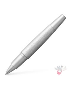 FABER-CASTELL e-motion - Pure Silver - Rollerball Pen (NLA)