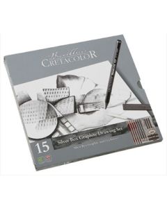 CRETACOLOR Silver Box - Graphite Tin