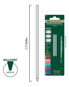 MONTEVERDE USA SOFTROLL Mini Ballpoint for Multipens - 10 Colours