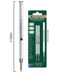 MONTEVERDE USA Ceramic Rollerball Refill to fit Capped Rollerballs