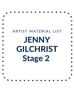 Jenny Gilchrist's Northern Beaches WC - Materials List - Stage 2 - DANIEL SMITH 15mL