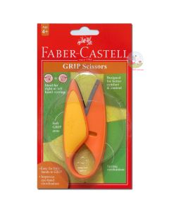 FABER-CASTELL First Grip Scissors - Orange