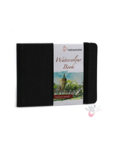 HAHNEMUEHLE Akademie Watercolour Sketchbook - 200gsm - 60 pages - A6 Landscape