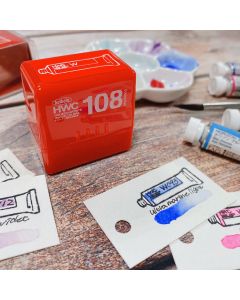 HOLBEIN Self Inking Stamp (for watercolour swatches)