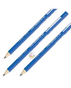 FABER-CASTELL Junior Triangular Pencil - 3 Pack - 2B