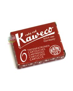 Kaweco Premium Ink Cartridges (pack of 6) - Ruby Red