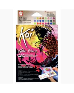 SAKURA Koi Creative Watercolour Sketch Box / Kit - 24 Colours