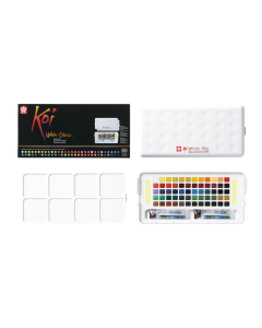 SAKURA Koi Water Colour Field Sketch Box / Kit - 60 Colours