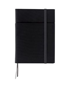 KOKUYO Systemic Compendium (A5) with Spiral Notebook - Black